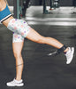 Colorful Geometry Yoga Shorts